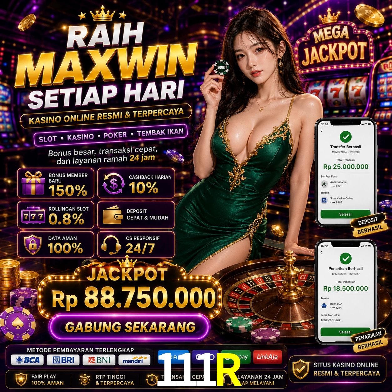Download app 111R Android iOS